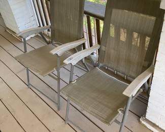 Nice yard chairs 