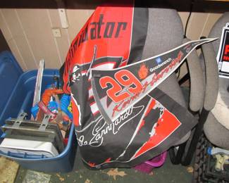 We have lots of amazing goodies in our garage. Antique Tools, regular hand tools, power tools, yard tools, saws, ladders, fishing, holiday, bins, motorcycle, fishing motor, & more!