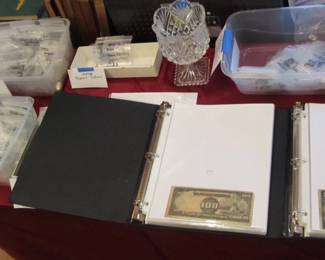 Large collection of antique and vintage circulated coins and paper currency. (US and Foreign)