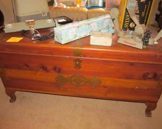Vintage cedar chest