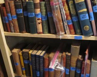 Early & late 19th century books. 1820s-1900s. Some are very rare with plenty of collectible texts in fine condition.