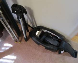 Video camera, accessories, and bag