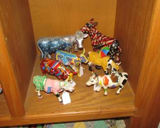 Look at those cows on parade!