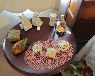 Handmade figurines and Lenox