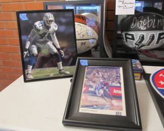 Sports fan? We have a collection of signed sports memorabilia. Dallas Cowboys, Dallas Mavericks, Dallas Stars, San Antonio Spurs, Texas Rangers. 1930s-1950s World Series programs, Vtg literature, plus so much more. 