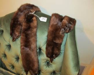  Vintage mink wraps, (Yes it does!) lol