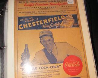Sports fan? We have a collection of signed sports memorabilia. Dallas Cowboys, Dallas Mavericks, Dallas Stars, San Antonio Spurs, Texas Rangers. 1930s-1950s World Series programs, Vtg literature, plus so much more. 