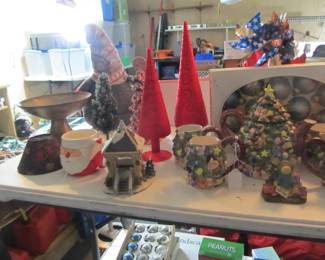 We have lots of amazing goodies in our garage. Antique Tools, regular hand tools, power tools, yard tools, saws, ladders, fishing, holiday, bins, motorcycle, fishing motor, & more!