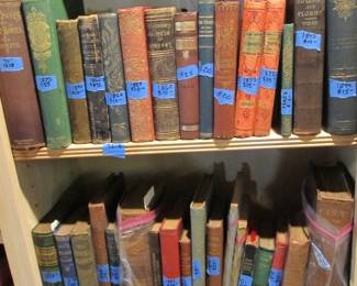 Early & late 19th century books. 1820s-1900s. Some are very rare with plenty of collectible texts in fine condition.