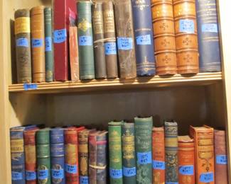 Early & late 19th century books. 1820s-1900s. Some are very rare with plenty of collectible texts in fine condition.