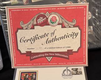 Dr. Pepper Forty Years Pin Set