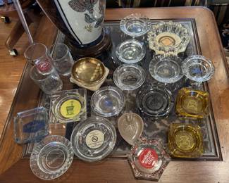 Souvenir Hotel Ashtrays