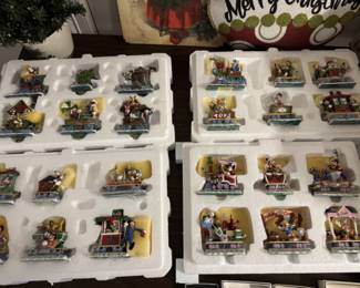 Danbury Mint Christmas Trains