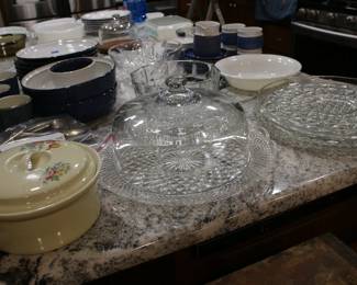 Royal Rochester, Covered Cake Plate