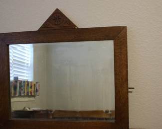 Oak Mirror