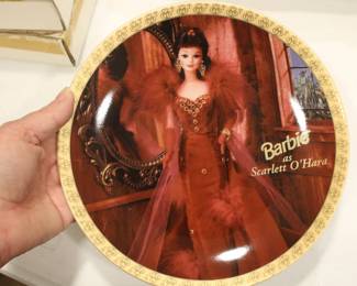 Barbie as Scarlet O'Hara Collectible Plate