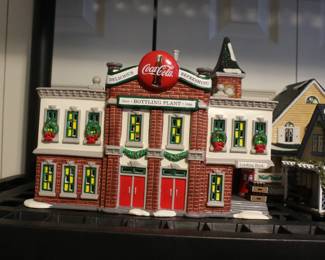 Dept 56 Coca-Cola Bottling Plant