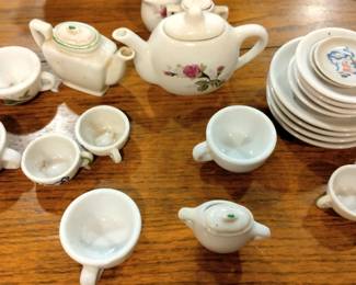 Vintage Doll Tea Sets