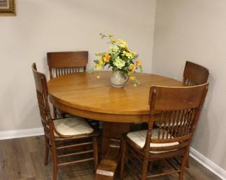 Solid Oak Dining Table