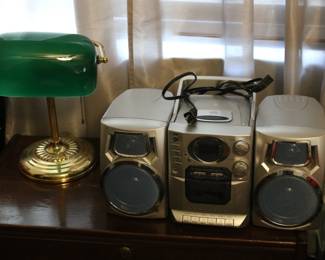 Bankers Lamp, Boom Box