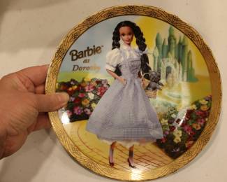 Barbie as Dorothy Collectible Plate