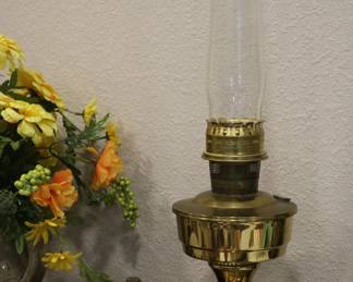 Brass Oil Lamp