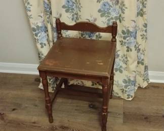 Vintage Storage Chair