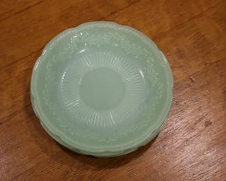 Jadeite Saucers