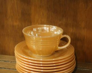 Lustreware Cup & Saucers