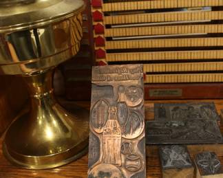 Vintage Coca-Cola Advertising  Printing Block