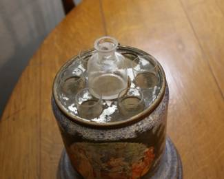 Antique Decanter Bar Set