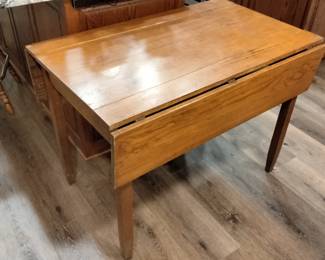 Antique Drop Leaf Dining Table