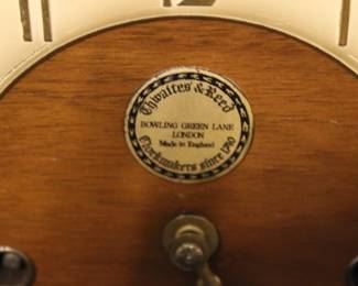 Vintage Thwaites & Reed Tambour Clock