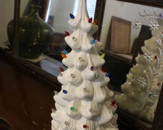 Vintage Ceramic Christmas Tree