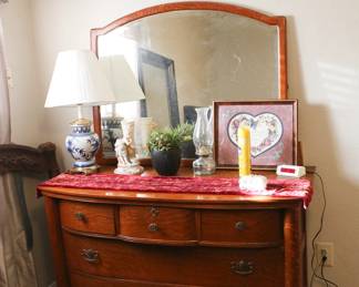 Antique Oak Dresser 