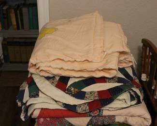 Vintage Quilts & Unfinished Quilt Tops