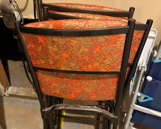 MCM folding chairs
