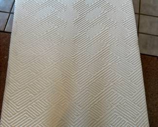 twin memory foam mattress (new condition)