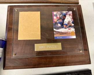 baseball cards framed