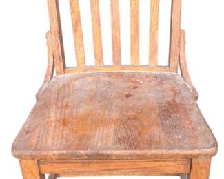 Vintage Wooden Side Chair