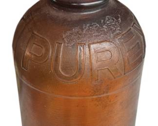Vintage Purex Duraglass Brown Bottle