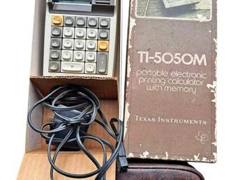 Portable Electronic Printing Calculator