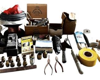 Assortment of Hardware and Tools