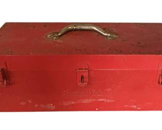 Red Metal Toolbox