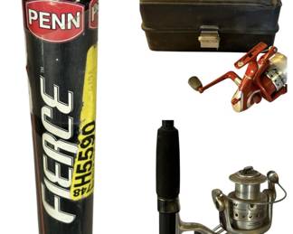 Rod, Reels Tackle Box