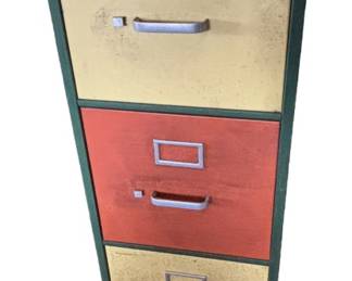Colorful File Cabinet