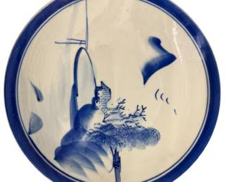 Japanese HandPainted Porcelain Plate