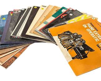 20 Assorted Vintage Classical Vinyl Records