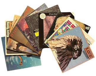 1970s Rock Pop Vinyl LPs
