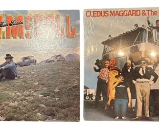 1970s Trucker Country Vinyl Records